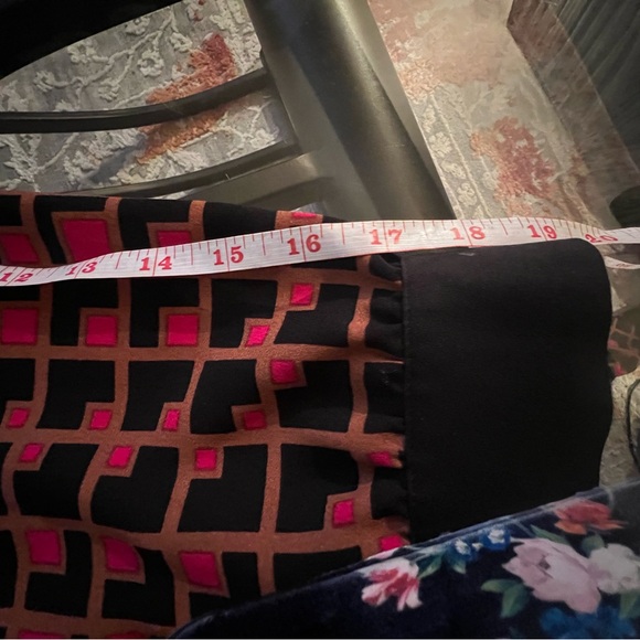 Bcbgmaxazria Geometric Wide- legged jumpsuit - Picture 11 of 16